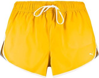 Puma Swim Womens Woven Shorts 1 Pair, Sun Orange, XL