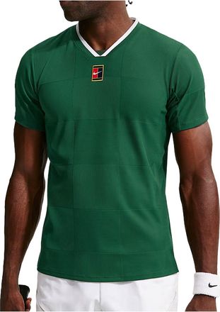Nike Court Slam Dri-FIT ADV T-Shirt Gorge Green White IB1012-341