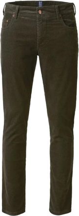 Meyer Heren, Broeken, Groen, Maat: W34 L34 Katoen