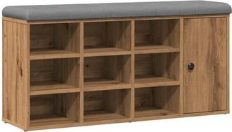 vidaXL Vidaxl - Shoe Bench Artisan Oak 102x32x50 cm Engineered Wood