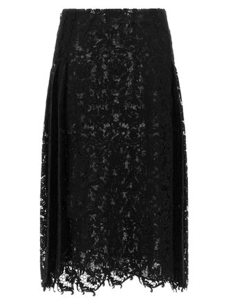 Fendi Macram&eacute; Lace Skirt - Black