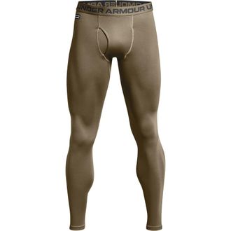 Under Armour Mens Tac ColdGear Infrared Base Leggings Pants, Federal Tan (499)/Federal Tan, Small