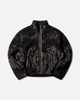 Roa Ewe Furry Jacket Fuzzy Dark Brown