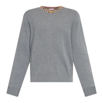 Burberry Uomo, Maglie, Grigio, XL, new