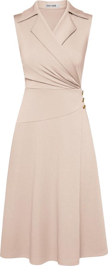 red and black a line dress Leely Women Yellow Pleated Ruffles Flower Wedding Guest Dress Cut Out A Line  Bridesmaid Dress with Slit – leelyuk main image 0