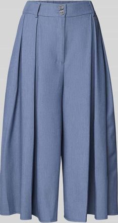 Rinascimento Rinascimento Culotte mit Biesen und Eingrifftaschen in Hellblau, Gr&ouml;&szlig;e L