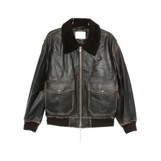 Dunst Leather Jackets, male, Brown, Size: XS Leather Outerwear Dunst