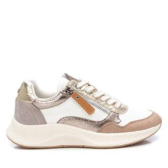 Xti Womens Casual Fashion Sneakers In Beige