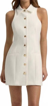 Favorite Daughter The Uptown Girl Dress In Ivory