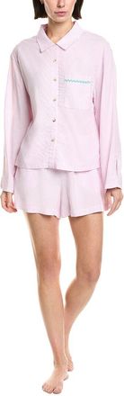 Honeydew Intimates 2Pc Awaken Long Sleeve Shortie Set