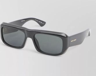 Saint Laurent acetate rectangular sunglasses