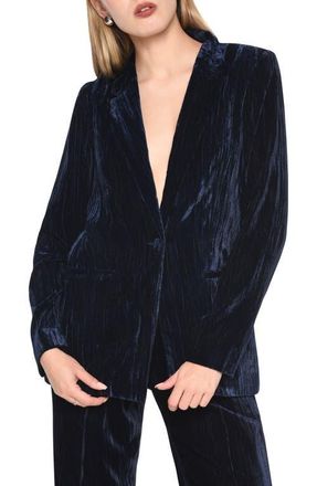 Wayf Goodwin Blazer in Navy at Nordstrom, Size X-Large