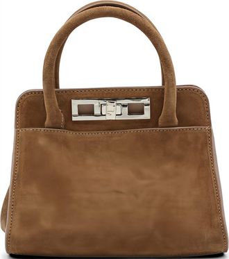 Fabiana Filippi Womens Suede Leather Handbag