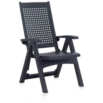 Shaf Sillon Posiciones Resina Metal Antracita - 55351