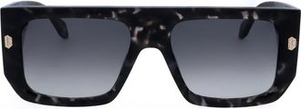 Just Cavalli Unisex Black Square Sunglasses SJC022K-3