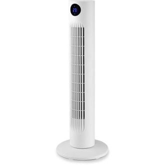 Orbegozo Ventilador De Torre Twm 0960, 3 Velocidades, Panel T&aacute;ctil, Mando A Distancia, Oscilante, Temporizador, 78 Cm Altura, 60 W - Orbegozo