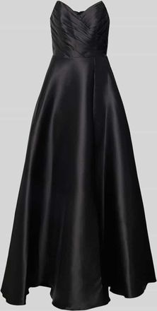 Unique Abendkleid im Off-Shoulder-Look in Black, Größe 32