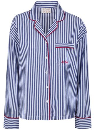MC2 Saint Barth Astra Cotton Stripes Pijamas Shirt