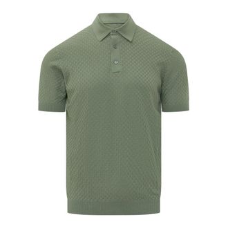FILIPPO DE LAURENTIIS Polo Shirts, male, Green, Size: M Polo MC