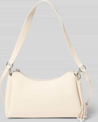 Seidenfelt Manufaktur Handtasche mit Schulterriemen Modell SANDVE in Offwhite, Größe 1