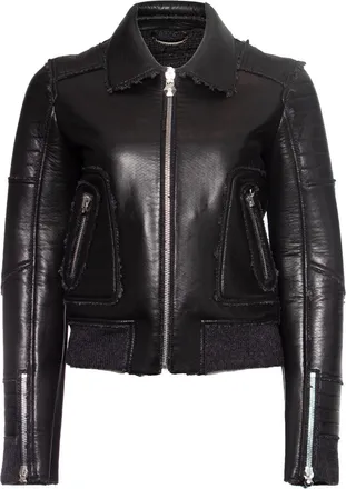 Philipp Plein Philipp Plein Quilted leather jacket