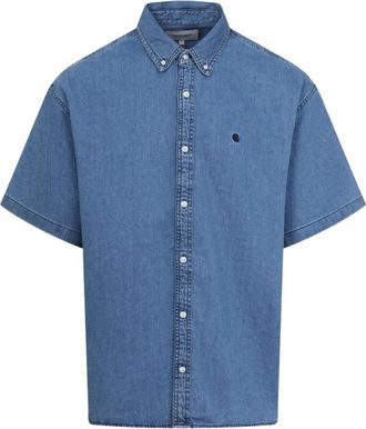 Carhartt Work in Progress S/S Lucas shirt - Blue