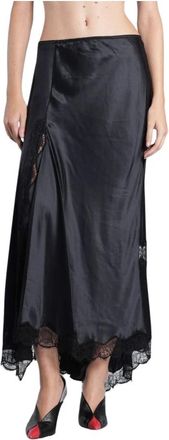 Isabel Marant Falda Alexandra de seda - Skirts - Mujer - Negro - M