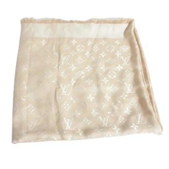 Louis Vuitton Pre-owned Scarves, female, Beige, Size: ONE SIZE Pre-owned Vintage Stole