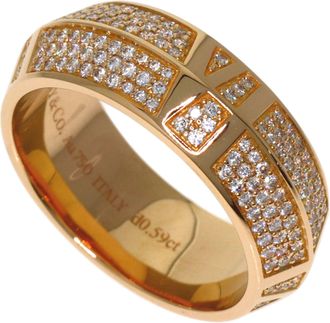 Tiffany & Co. Atlas Pink Gold (18K) Band Ring (Pre-Owned)