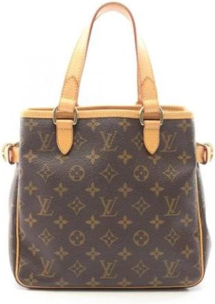 Louis Vuitton Pre-owned Vintage Monogram Handtas - unisex - Vintage Handtas - Bruin - ONE Size - Leer - Vintage