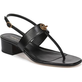 Veronica Beard Andie Slingback Sandal in Black at Nordstrom, Size 5.5