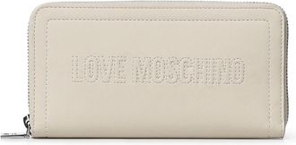 Love Moschino Portemonnees - Dames - Portefeuilles - Beige - ONE Size - Accessoires