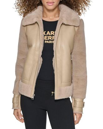 Karl Lagerfeld Karl Lagerfeld Zip Front Jacket