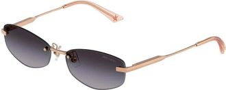 Jimmy Choo London Jc 4013D 30088G Zonnebril - Dames - Zonnebrillen - Geel - 57 MM - Accessoires