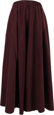 Aspesi Voluminous Pleated Midi Skirt
