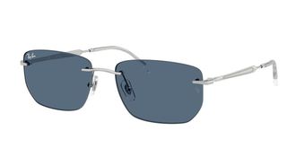 Ray-Ban RB3768 003/80 Mens Sunglasses Silver Size 56