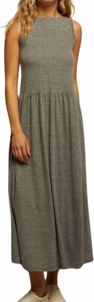 perfectwhitetee Eva Dress In Heather Grey