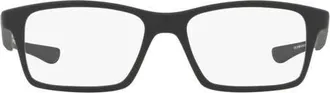 Oakley Kids Shifter 48mm Rectangular Optical Glasses in Black at Nordstrom
