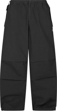Karl Kani Retro Washed Parachute Broek - Heren - Straight fit broeken - Zwart - S - Katoen - Broeken