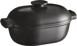 Emile Henry Delight 4.3 Quart Oval Dutch Oven, Slate at Nordstrom