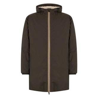 K-Way K-Way, Winter Jackets, male, Brown, Size: 2XL Le Vrai 4.0 Eiffel Jacket