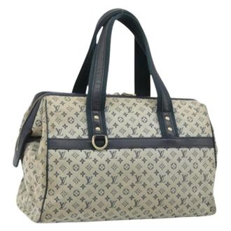 Louis Vuitton Pre-owned Handbags, female, Blue, Size: ONE SIZE Pre-owned Vintage Monogram Mini Canvas Hand Bag
