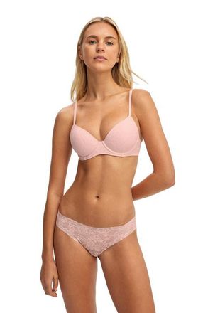 Cotton On Womens Body Bestee Bra in Pink Kiss Lace at Nordstrom, Size 36B