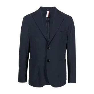 PMDS Premium Mood Denim Superior Blazers, male, Blue, Size: XL Louis Blazer