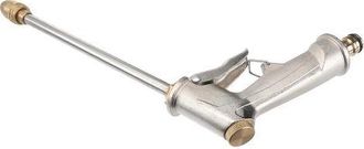 2B Silver Water Gun Spray Nozzle For Car Use With Long Nozzle