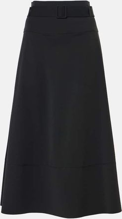 Max Mara Leisure jersey midi skirt