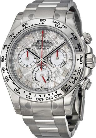 Rolex Pre-owned Rolex Cosmograph Daytona Chronograph Meteorite Dial Mens Watch 116509MTAO