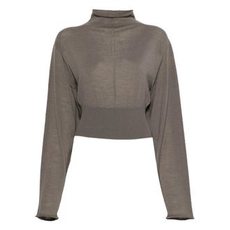 Rick Owens Dames, Truien, Grijs, Maat: S