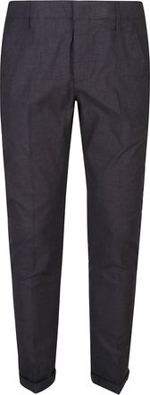 Dondup Gaubert Tailored Black Tapered Pants