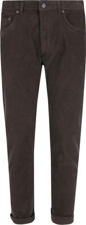 Dondup Slim-fit Broeken - Heren - Slim Fit Broeken - Bruin - W32 - Broeken